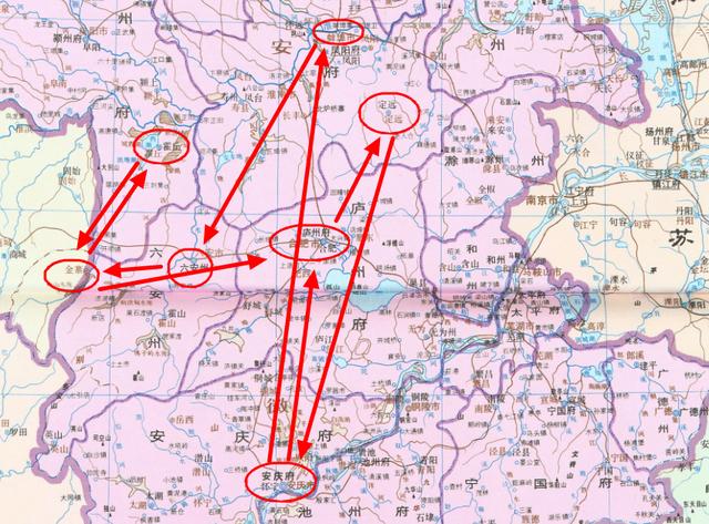 安徽省省会在历史上曾7次变换驻地，是什么原因造成的？