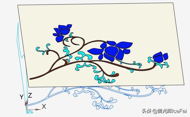 proe工程图曲面展平折弯线