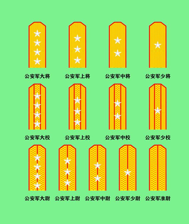 1955年我军全面实行军衔制,***军帽徽和军官军衔领章与陆军相同,士兵