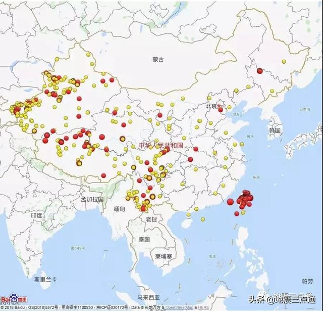 臺灣地震最新消息2018(臺灣剛才地震了2018)