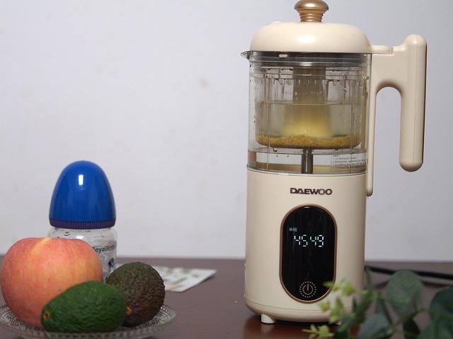 大宇蒸煮辅食机对新手宝妈也太友好了，省时省力