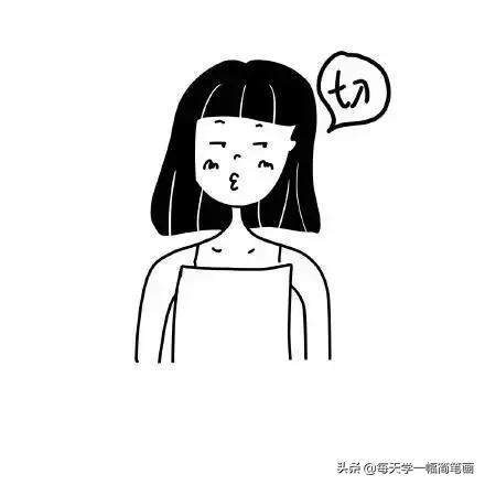 风的简笔画