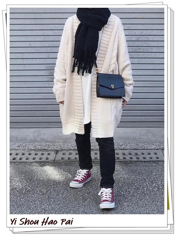 红鞋子搭配什么裤子好看（红色匡威鞋的秋冬穿搭27例）