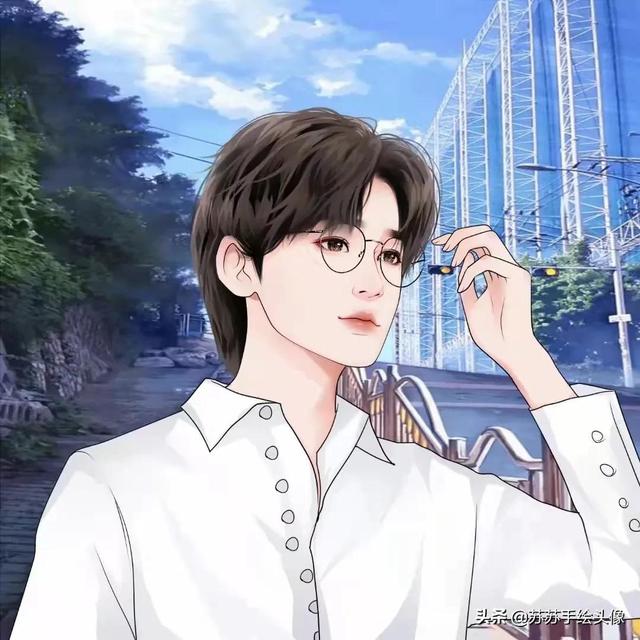男生头像动漫帅气阳光,头像男阳光帅气简约动漫头像(阳光帅气男士漫画
