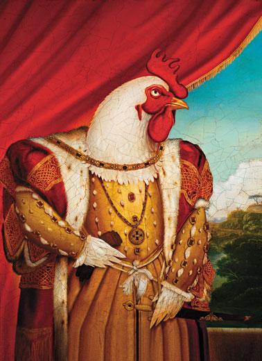 如何让斗鸡皮肤变红