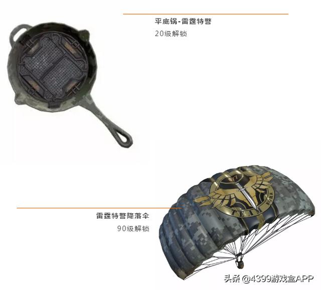 吃鸡皮肤冰川特警