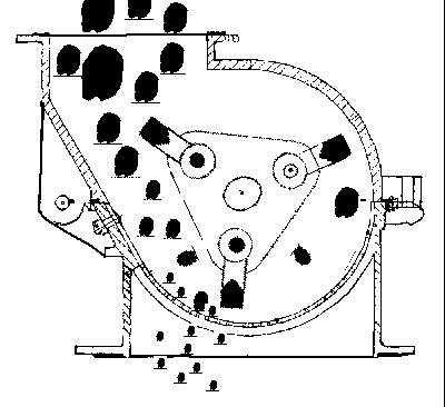 破碎机原理动图