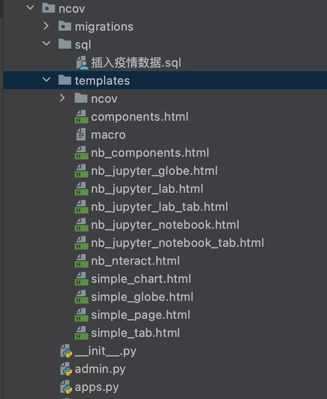 Django 入门教程，练习做个疫情可视化地图