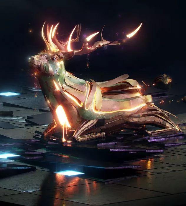 当世界被3D化后，C4D果然很给力，守望先锋变科幻大片了
