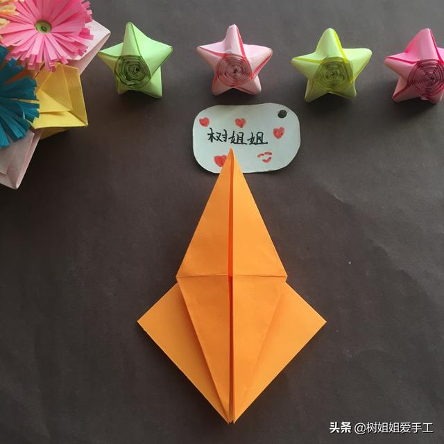 儿童折纸大鹰怎样折（可站立的鹰与鹦鹉的折法）(5)