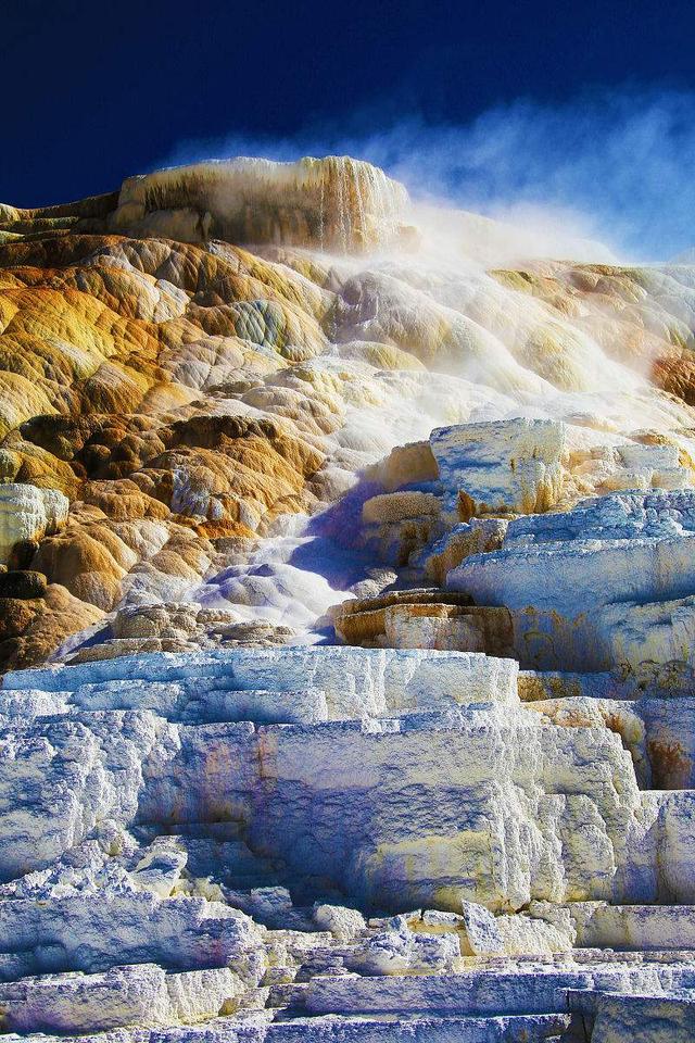 美国黄石国家公园超级火山,世界上最大的火山口
