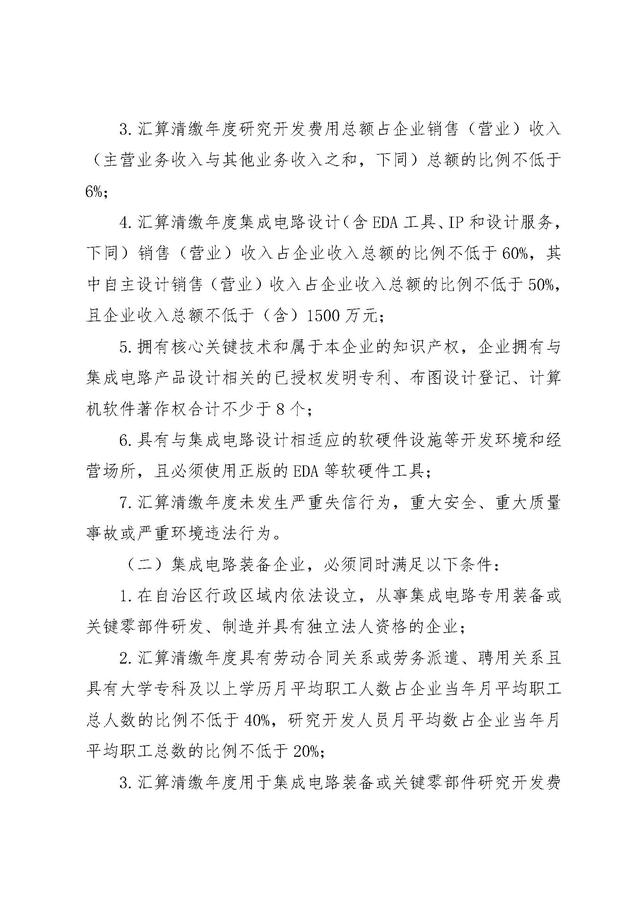 《新疆维吾尔自治区集成电路企业和软件企业享受企业所得税优惠核查管理办法》发布！