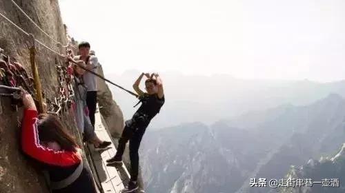 华山长空栈道单人可以玩吗（为啥尽量别玩长空栈道）(6)