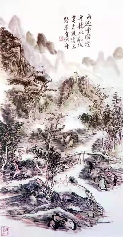 中国山水画名家作品(中国山水画名家作品大全)