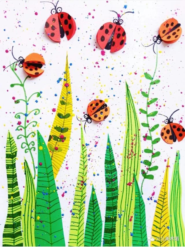 精选54张创意少儿绘画+装饰线描优秀范画，让孩子轻松上手