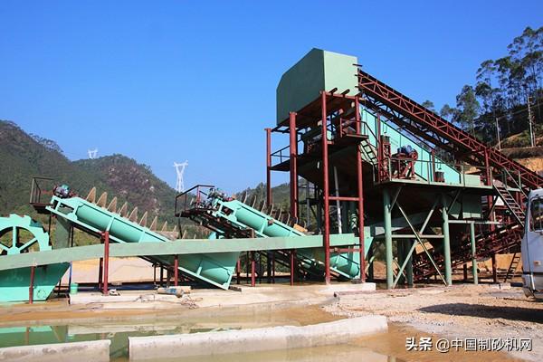 河北振动分选螺旋洗砂机厂家