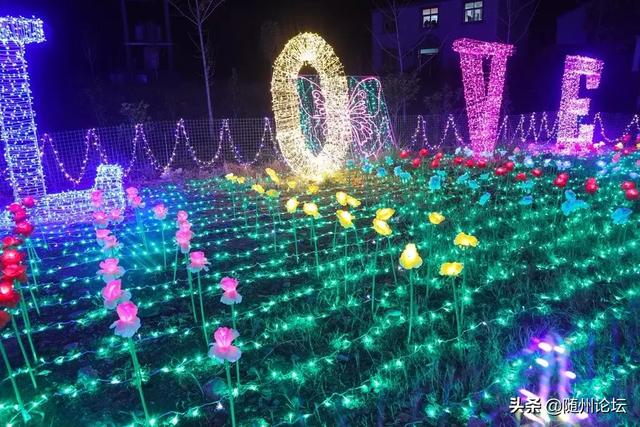 常熟梁山工程灯光展