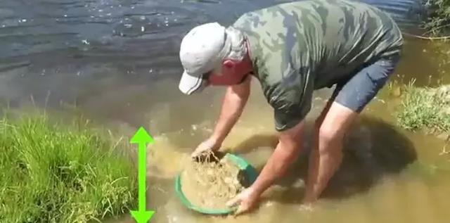洗砂机淘金视频