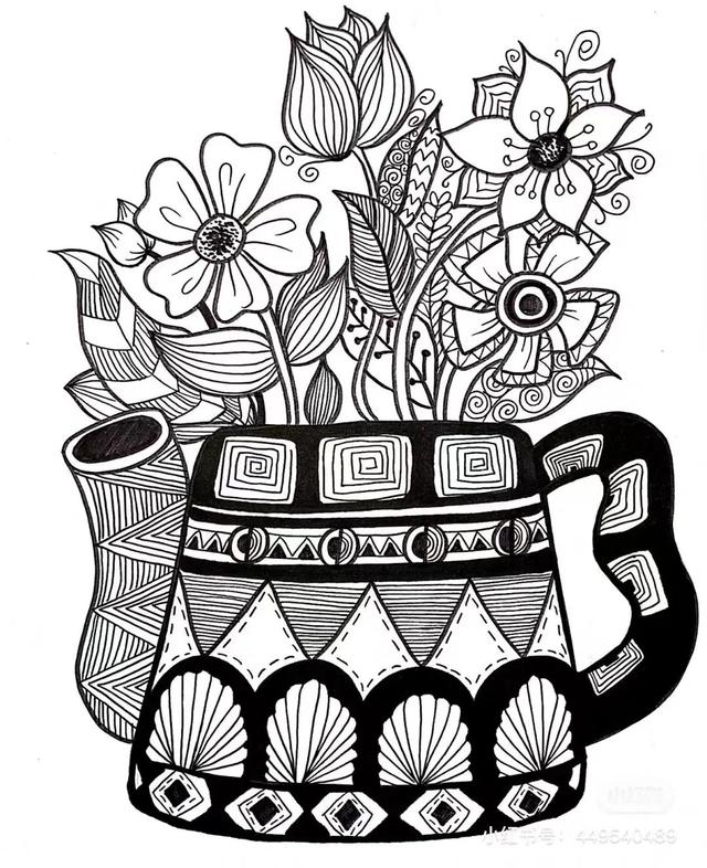 艺术画图片大全 线描(线条画图片大全美术)-星座梦城