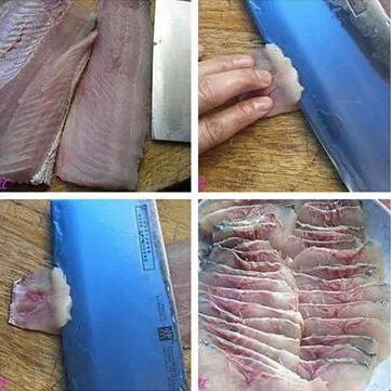 鱼片的切法视频教程(鱼块的正确切法图解)