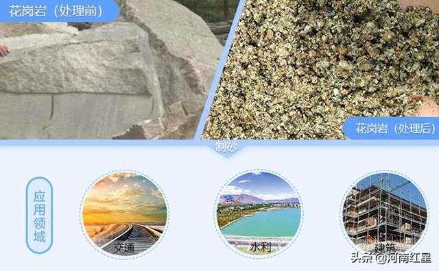 关于河南花岗岩制砂机型号的信息