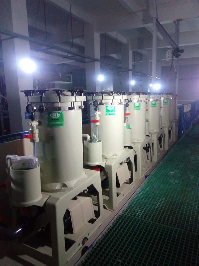 电镀珍珠镍过滤机进空气原因