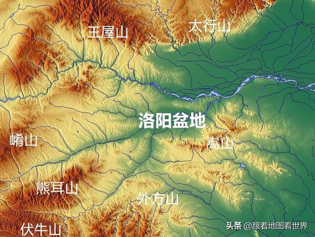 河南省旅游地图