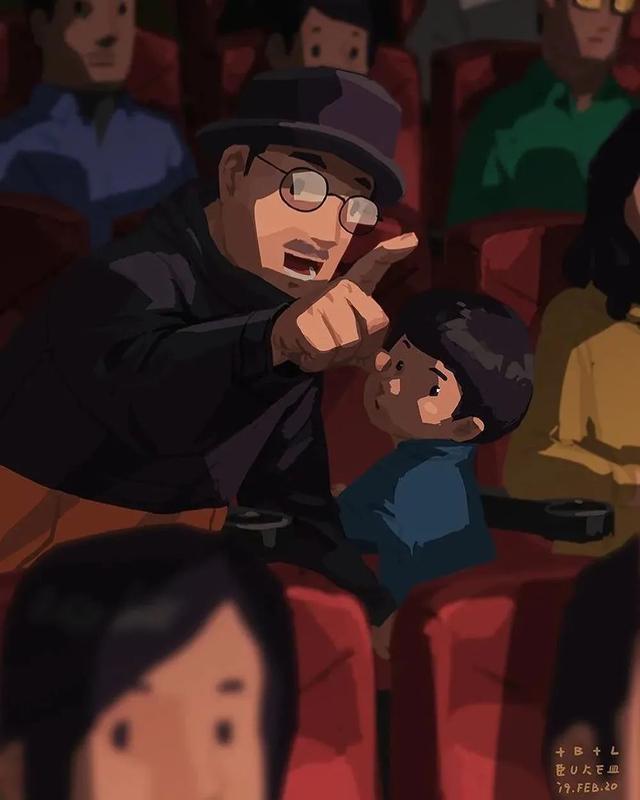 会画画的爸爸，太暖了