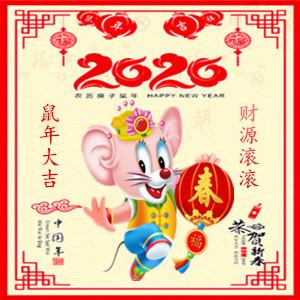 “2020”鼠你好运，大吉大利！微信旺财头像-第9张图片-9158手机教程网