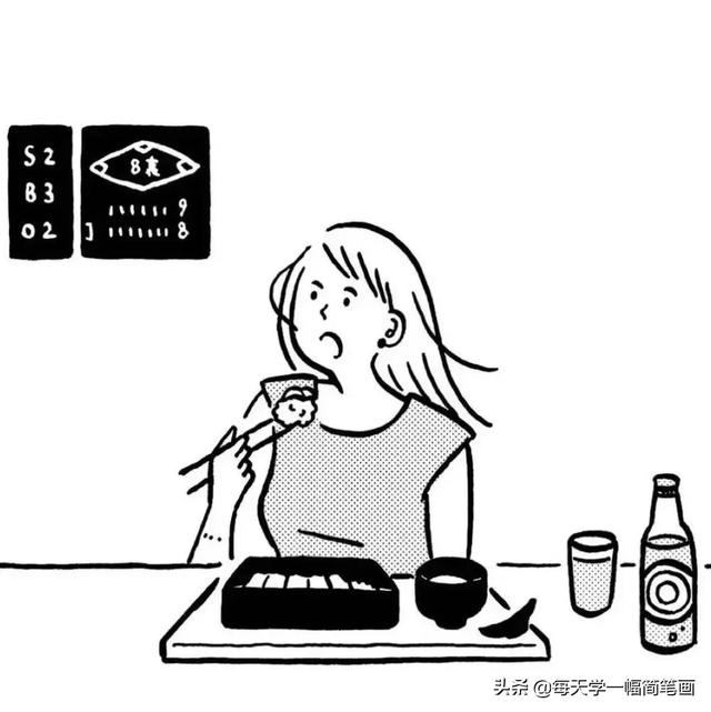 风的简笔画