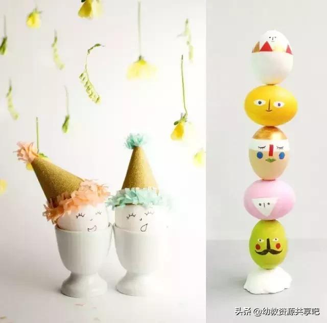 儿童鸡蛋手工制作大全,20个趣味鸡蛋手工