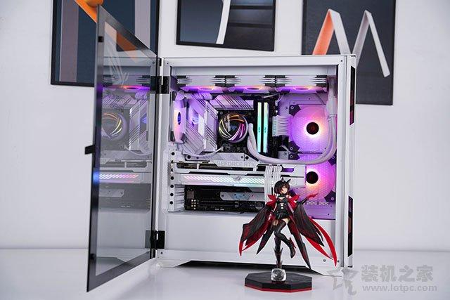 高顏值雪武戰姬純白主題，i7 11700K配RTX3070水冷主機方案