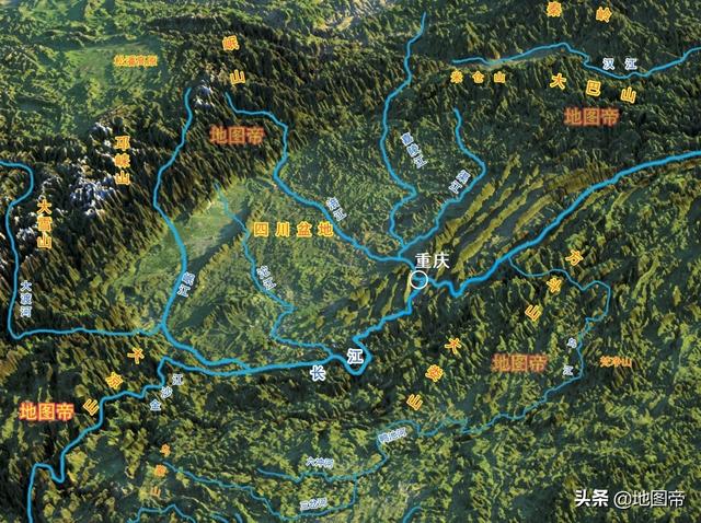 历代蜀国定都成都，元末夏国怎么定都重庆？