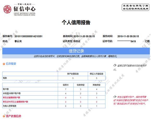 征信身份验证码怎么看