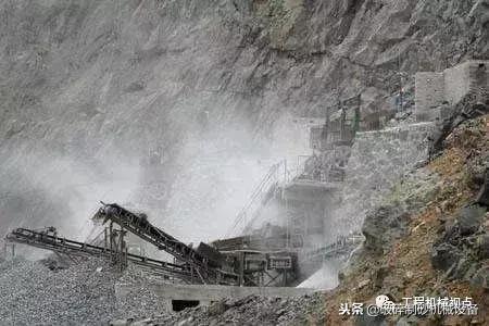 破碎机喷水降尘