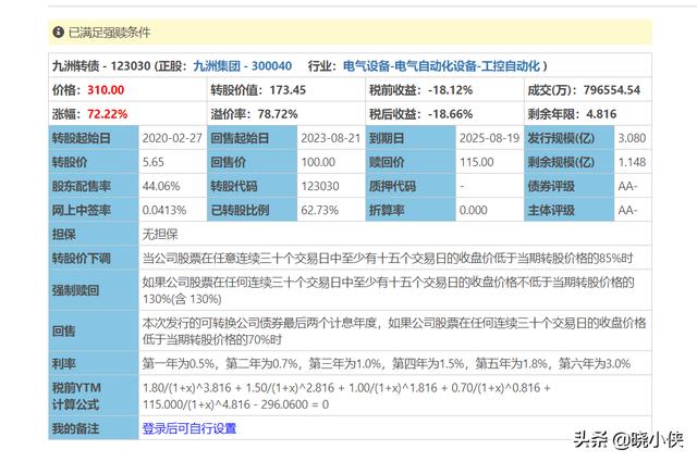 可转债科普与入门「可转债教程」