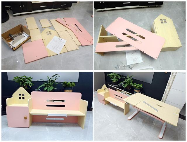 站坐交替，一张可伴孩子到18岁的书桌，乐歌儿童学习桌漫画家体验