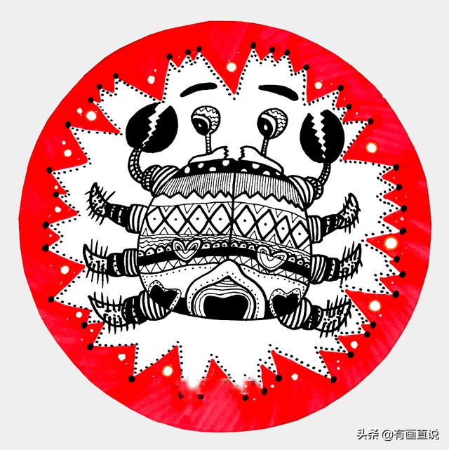 少儿画画图片大全,少儿绘画简单易学儿童画(28张~创意美术儿童范画,很