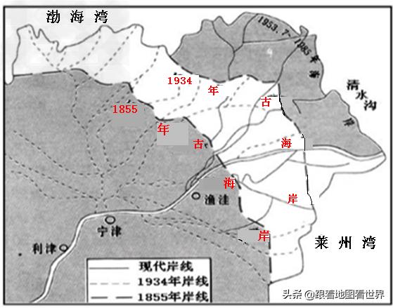 黄河三角洲40年来的时空变迁 沧海桑田在这里得到了最好的印证