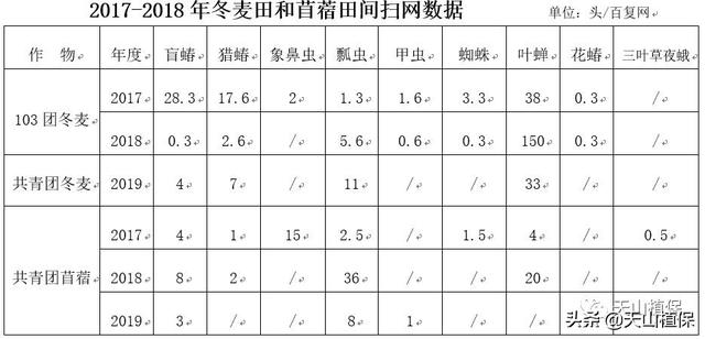 兵团第六师五家渠市2019年春季病虫动态及当前植保工作3