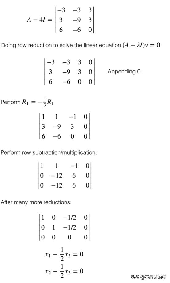 以下论述中不可对角化的矩阵为