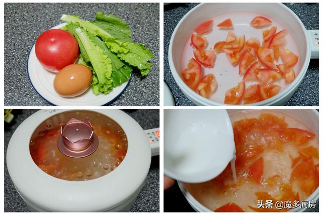 妈妈每天换着花样给孩子做饭，有荤有素营养健康，孩子爱吃身体棒