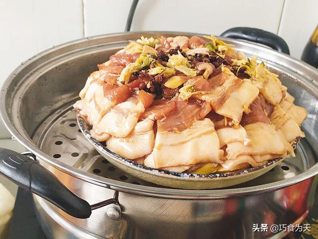 蒸肉的家常做法