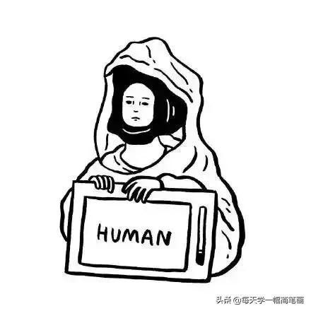 风的简笔画