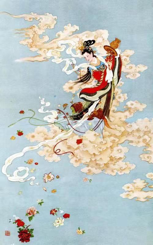 神话故事 百花仙子瑶池赴盛会 瑰丽故事天上开篇 太美了 Zh中文网