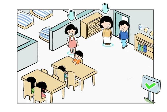 幼儿教师的一日活动站位（漫画版）