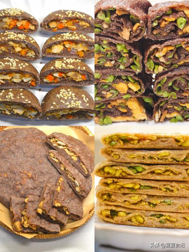 图文 分享4款不用揉面 不用发面 节省时间 热量超低全麦饼做法 自制薄全麦饼 Www Caipu56 Com