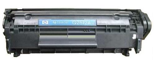 惠普打印机换墨盒教程（适用于HP和佳能机型12A硒鼓加粉完全拆解图解）