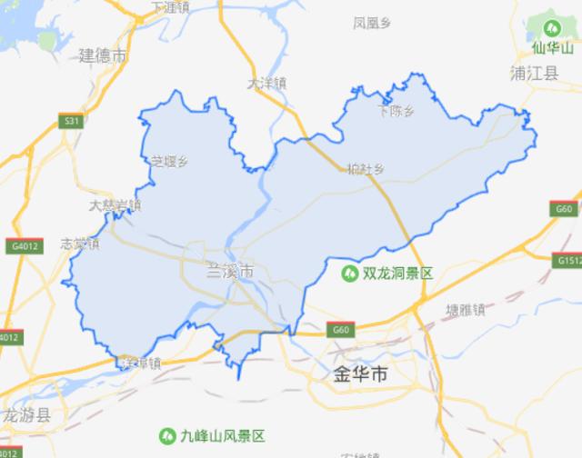 兰溪在哪个省哪个市