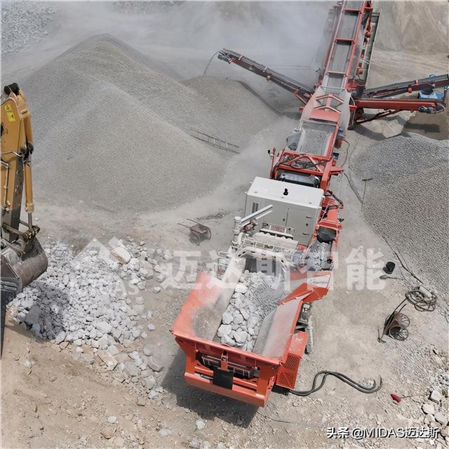 破碎机再利用建筑垃圾